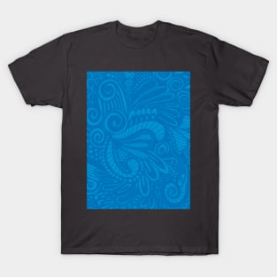 Ocean Blue Tiki Parrot T-Shirt